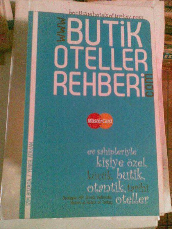 BUTİK OTELLER REHBERİ 2010 /