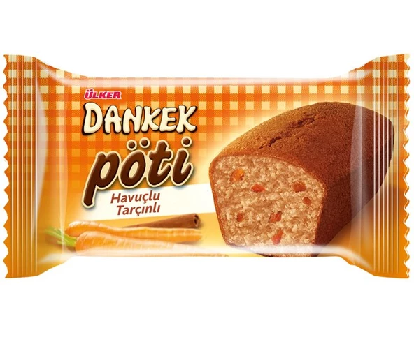 Ülker Dankek Pöti Havuçlu Tarçınlı Kek 35 Gr 24 Adet - 2