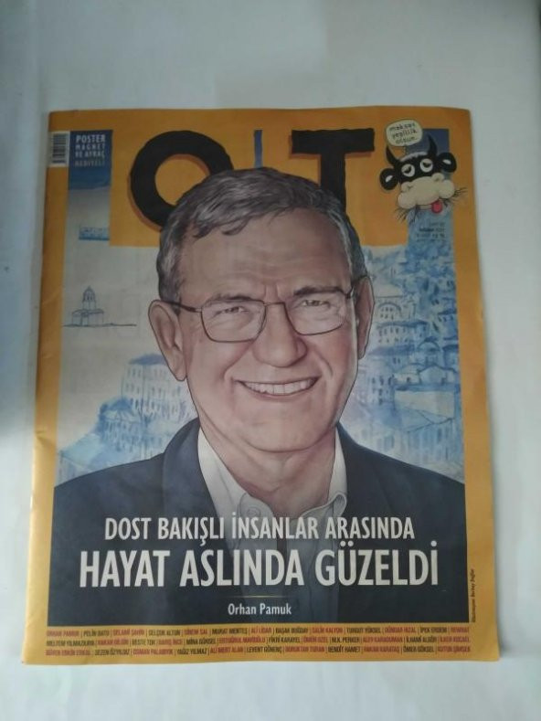 OT SANAT DERGİSİ SAYI:97 NİSAN 2021  "ORHAN PAMUK" * İKİNCİEL