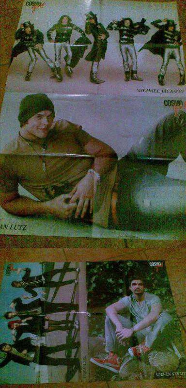 POSTER -MICHAEL JACKSON-KELLAN LUTZ 48X68 - 1