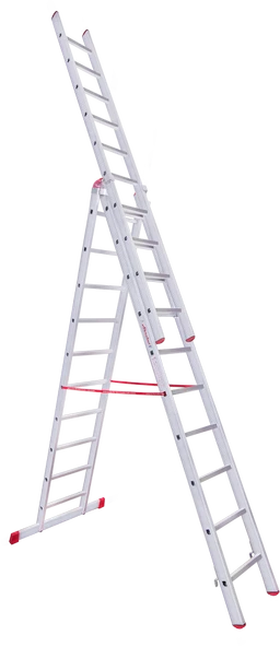 3 Parçalı Alüminyum Merdiven 3,5X3
