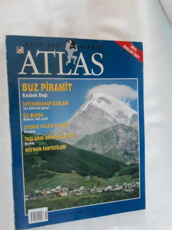 ATLAS 36 MART 1996 İHTİYARŞAHAP DAĞLARI-KAZBEK DAĞI-BURSA-BEYAĞAÇ-KİVİKÖY-RIO DE JANEIRO