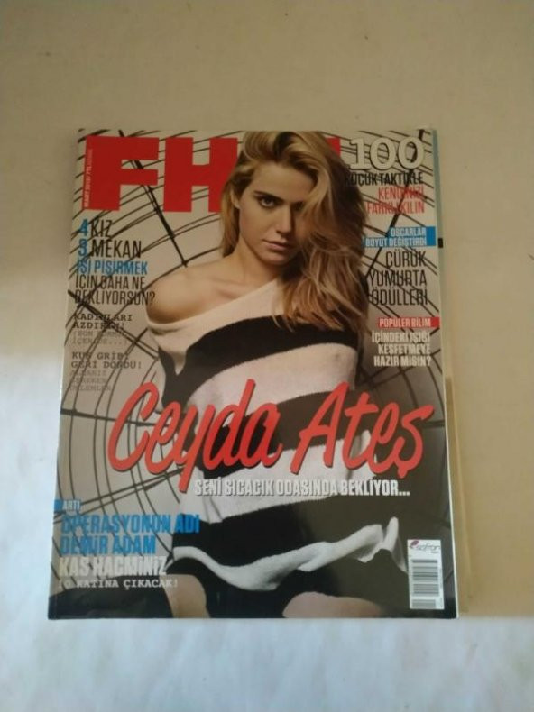 FHM for him magazine , MART 2012/ CEYDA ATEŞ*KAS HACMİNİZ*4 KIZ 3 MEKAN İŞİ PİŞİRMEK+FHM MODA *MURAT BOZ