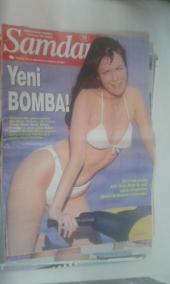 ŞAMDAN 4 TEMMUZ 1999 AJDA PEKKAN*EDA ATAŞ*AYSU KAYACI*KENAN DOĞULU*SELDA ATEŞELİ - 1