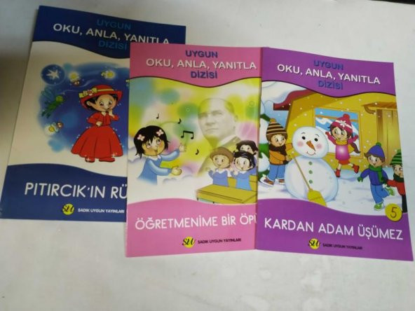 Uygun Oku , Anla , Yanıtla Dizisi - Kardan Adam Üşümez - Öğretmenime Bir Öpücük - 1