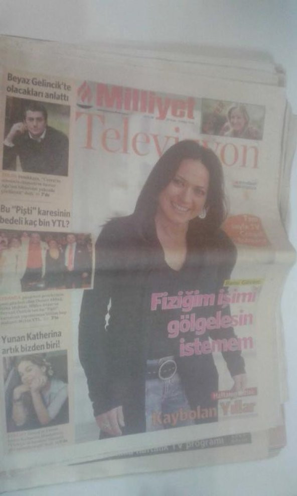 MİLLİYET TELEVİZYON 29 NİSAN-5 MAYIS 2006 ERKAN PETEKKAYA*BANU GÜVEN*SARUHAN HÜNEL