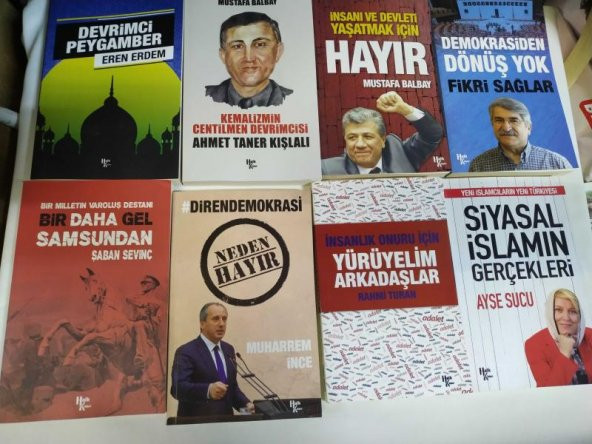 Halk Kitabevi 16 Kitap Set (Detayı Açıklamada) * YENİ GİBİ