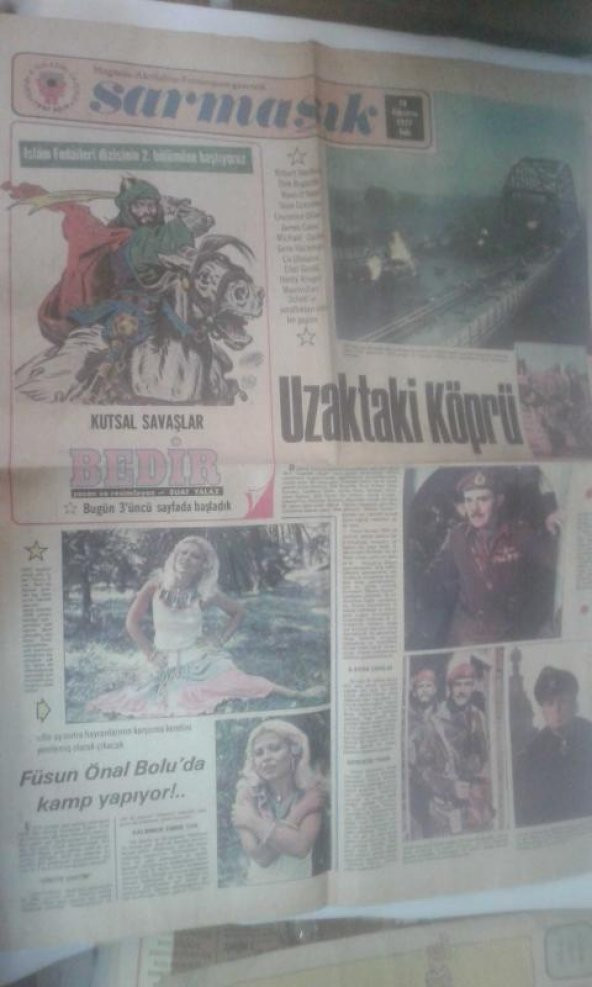 SARMAŞIK 16 AĞUSTOS 1977 SALI UAKTAKİ KÖPRÜ*FÜSUN ÖNAL*PEKCAN KOŞAR*SELMA ARISAN