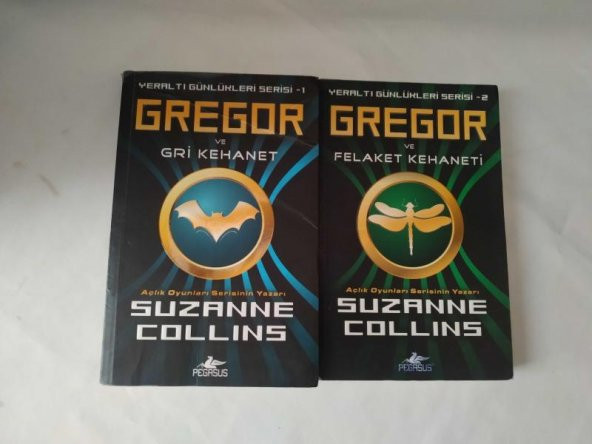 GREGOR VE GRİ KEHANET Yeraltı Günlükleri Serisi - 1 /  GREGOR ve FELAKET  KEHANETİ / Yeraltı Günlükleri Serisi -2 - 1