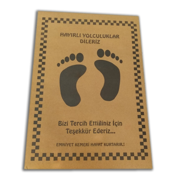 Oto Yıkama Sonrası Paspas Üstü Kağıt 500 adet - 1