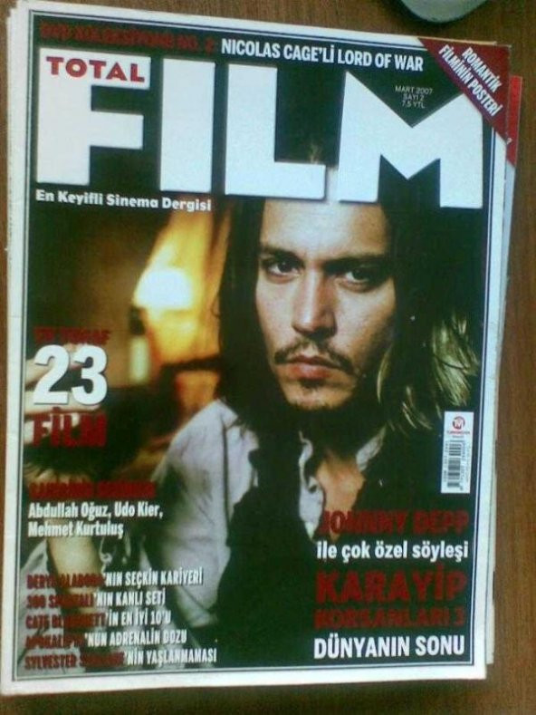 TOTAL FILM MART 2007 DERYA ALABORA*APOKALİPTO*KARAYİP KORSANLARI 3*EN TUHAF 23 FİLM