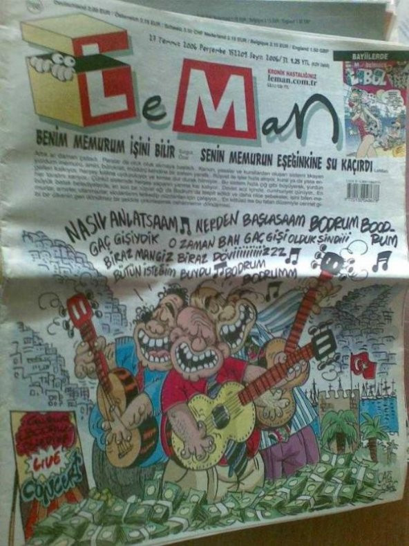 LEMAN /768/2006-31 KARİKATÜR*MİZAH DERGİSİ*ÇİZGİ