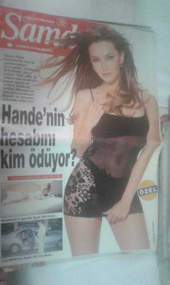 ŞAMDAN 21 HAZİRAN 1998 HANDE ATAİZİ*CEM YILMAZ*CANDAN ERÇETİN*SHARON STONE*MAHSUN KIRMIZIGÜL - 1