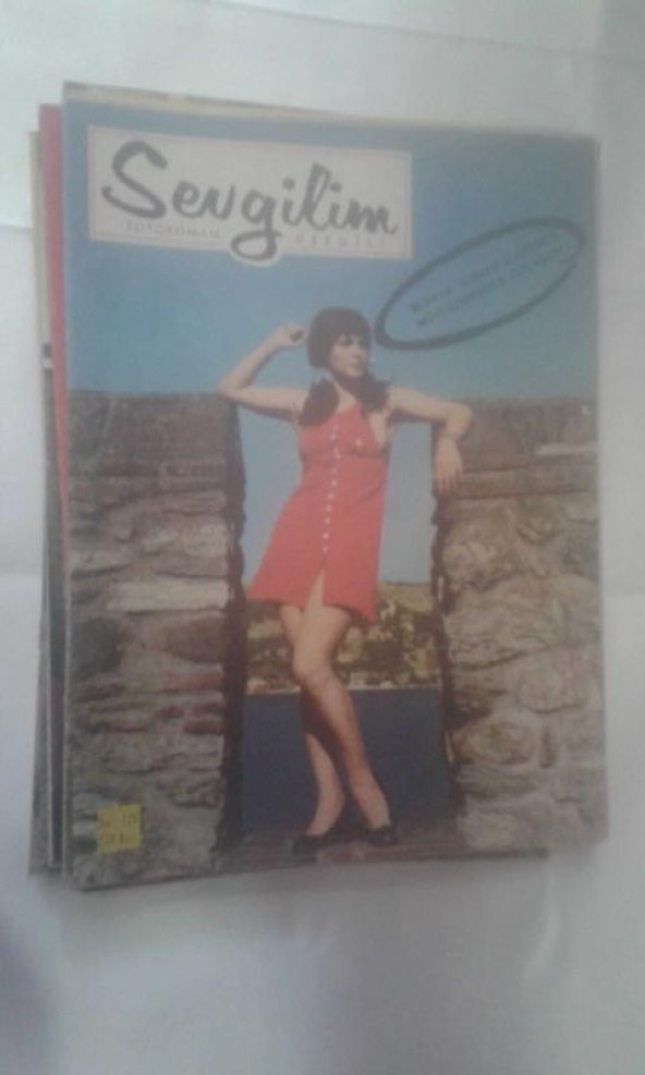 SEVGİLİM FOTOROMAN DERGİSİ NO-126 KAPAK-FİGEN HAN 24 mayıs 1972(150 kuruş) - 1