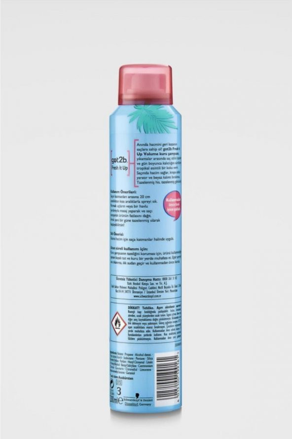 Fresh It Up Volume Kuru Şampuan 200 ml X 2 Adet - 4
