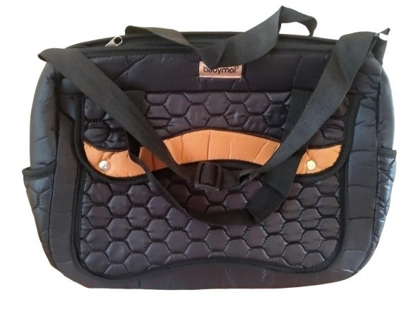 Babymol 2li Bebek Taşıma Seti Taşıma Çantası Portbebe - Siyah - 2