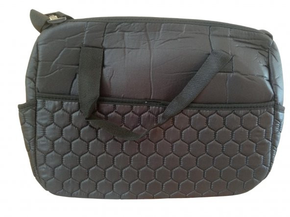 Babymol 2li Bebek Taşıma Seti Taşıma Çantası Portbebe - Siyah - 4