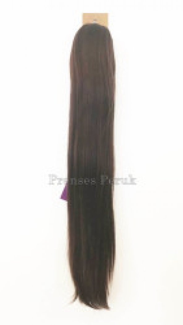 Çikolata Kahvesi Kanekalon Isıya Dayanıklı 60 cm Postiş