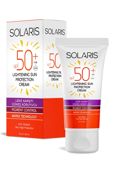 Solaris Güneş Kremi Leke Karşıtı SPF 50+ ( 50 ml ) - 2