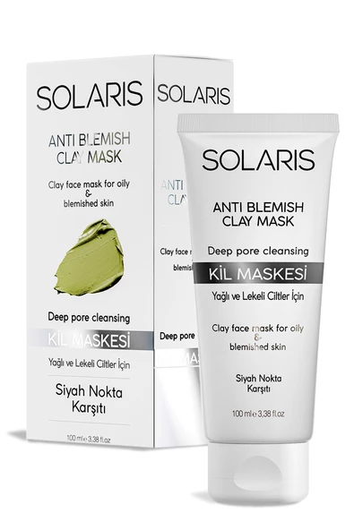 Solaris Kil Maskesi Yağlı ve Lekeli Ciltler İçin 1 - 2