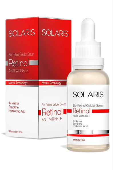 Solaris Retinol Serum Onarıcı ve Besleyici 30 ml ( - 2