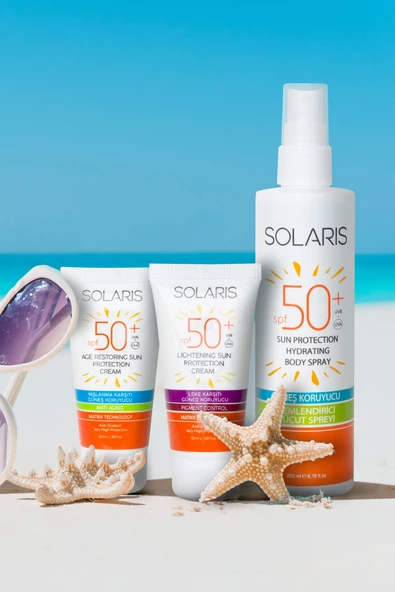 Solaris Güneş Kremi Yaşlanma Karşıtı SPF 50+ ( 50 - 3