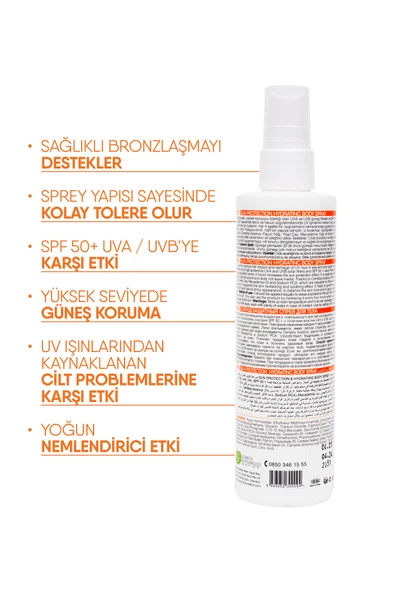 Solaris Güneş Koruyucu Krem Sprey SPF 50+ Yüksek K - 4