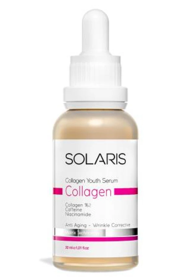Solaris Kolajen Serum Yaşlanma Karşıtı 30 ml (2% C