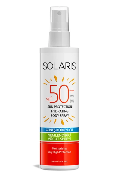 Solaris Güneş Koruyucu Vücut Spreyi Spf 50+ 200 ml