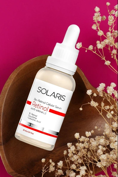 Solaris Retinol Serum Onarıcı ve Besleyici 30 ml ( - 3
