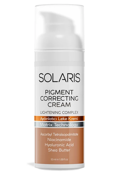 Solaris Leke Kremi Aydınlatıcı 50 ml