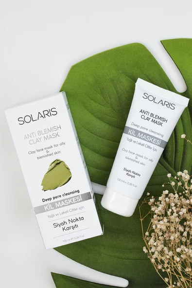 Solaris Kil Maskesi Yağlı ve Lekeli Ciltler İçin 100 ml x 2 Adet - 3
