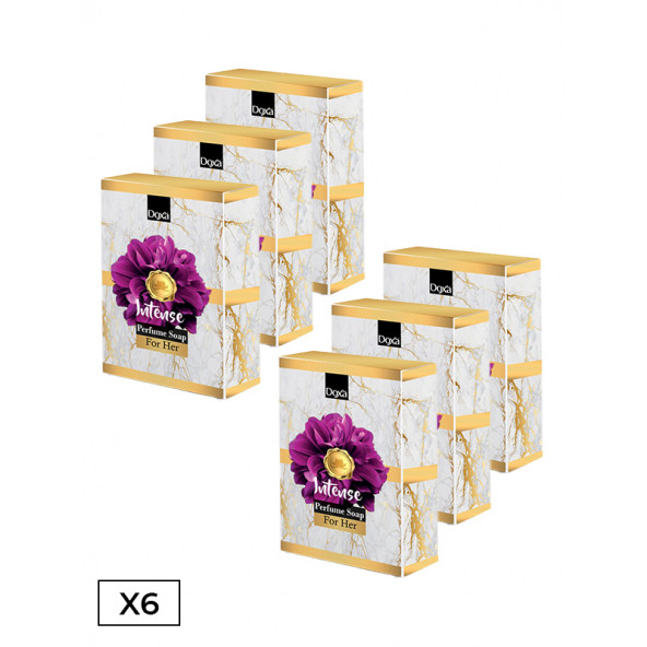 Doxa Parfümlü Kadın Sabunu Intense 100 gr 6 Adet Sabun