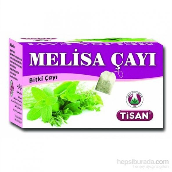 Tisan Melisa Çayı 20 Sallama Poşet - 2