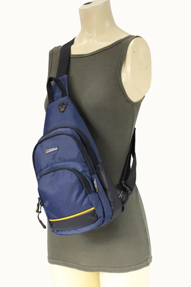 M 1006-1 Mega Bag Unisex Göğüs Çapraz Çanta, Body Bag - 10