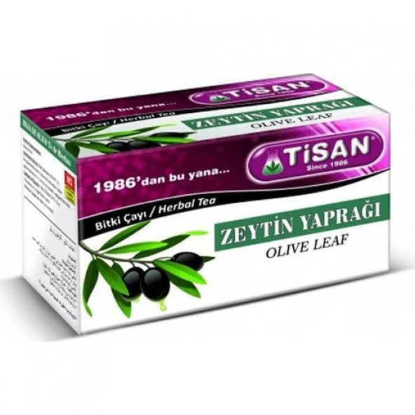 Tisan Zeytin Yaprağı Çayı 20 Sallama Poşet