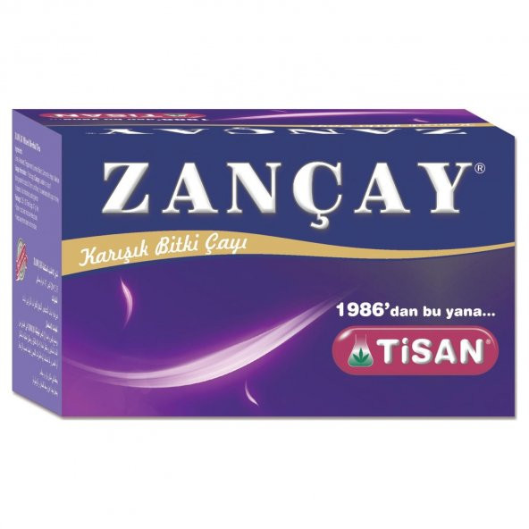 Tisan Zançay Karışık Bitki Çayı 20 Süzen Poşet - 2