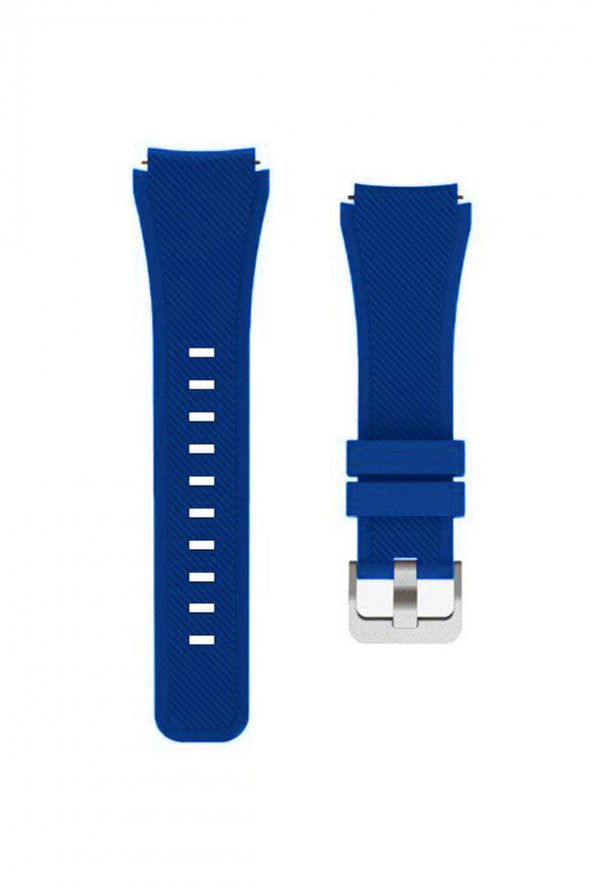 Microcase Haylou Solar LS05 Silikon Kordon Kayış - KY7 Mavi - 1