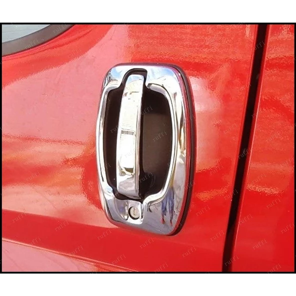 Fiat Ducato Krom Kapı Kolu+Çerçeve 2 kapı 2008 Üzeri P. Çelik - 2