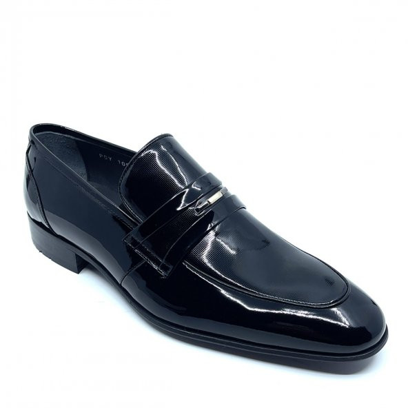 Fosco 1091 Siyah Rugan Klasik Erkek Ayakkabı