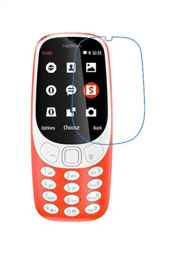 Microcase Nokia 3310 Nano Esnek Ekran Koruma Filmi - Şeffaf