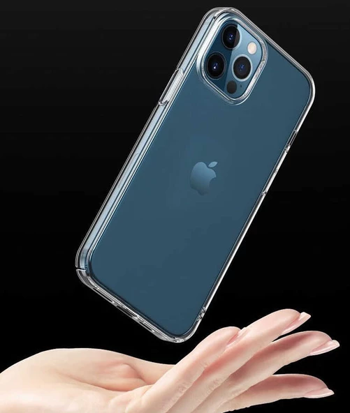 Apple iPhone 13 Pro Kılıf Zore Droga Şeffaf Kılıf - Resim 8