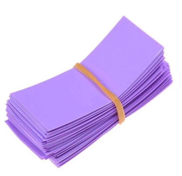 18650 Tekli Batarya Shrink Mor 30x70mm 10'lu ürün görseli