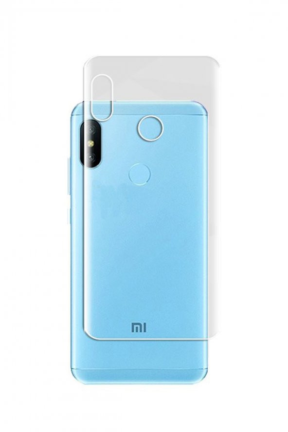 Microcase Xiaomi Mi A2 - Mi 6X Full Arka Kaplama TPU Soft Koruma Filmi