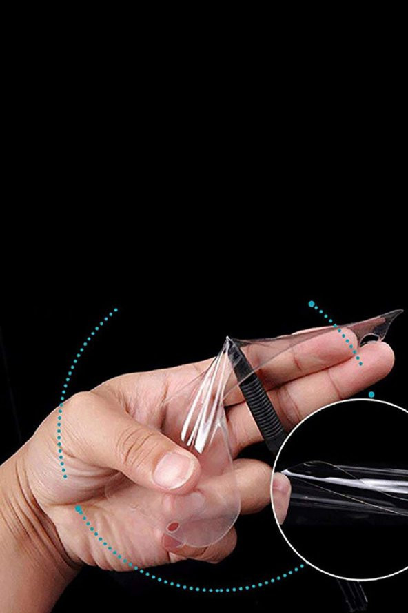 Microcase OnePlus 7T Pro Full Ekran Koruma Curved 3D Pet Film - 5