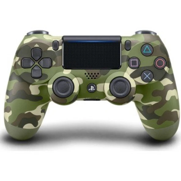 PS4 Dualshock 4 V2 Gamepad Yeşil Kamuflaj (PS4 Ve Pc Uyumlu)