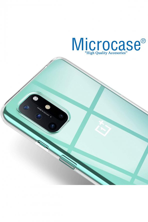 Microcase OnePlus 8T İnce 0.2 mm Soft Silikon Kılıf Şeffaf - 2