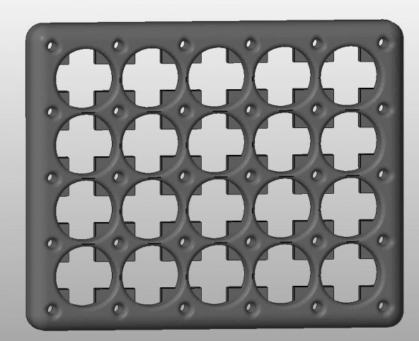 18650 Pil Tutucu 4 X 5 Plastik Aparat
