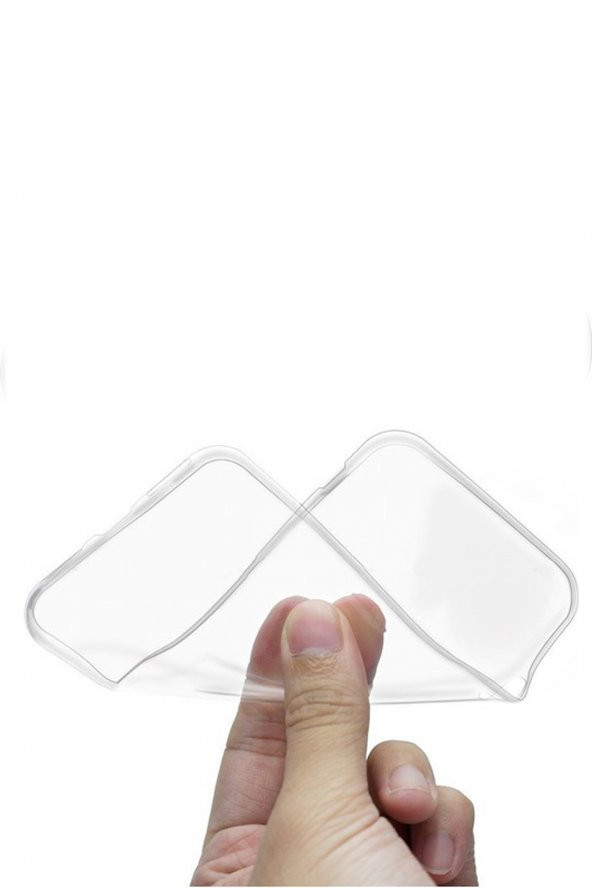Microcase LG G7 ThinQ İnce 0.2 mm Soft Silikon Kılıf - Şeffaf - 3