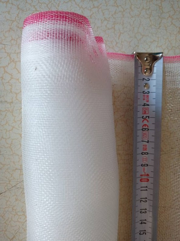 100X500 CM NAYLON BEYAZ SİNEKLİK + 100 ADET KALIN TİP RAPTİYE